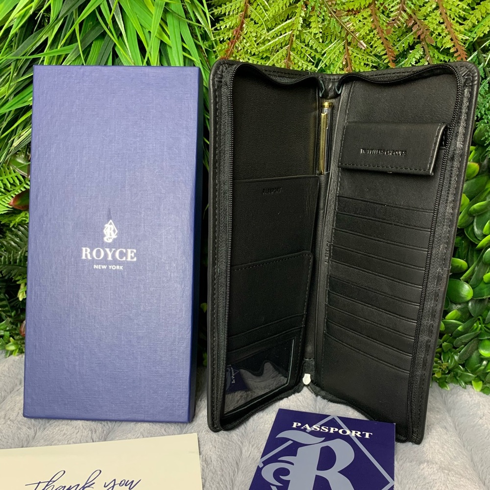Men’s travel wallet by ROYCE OF NEW YORK for him